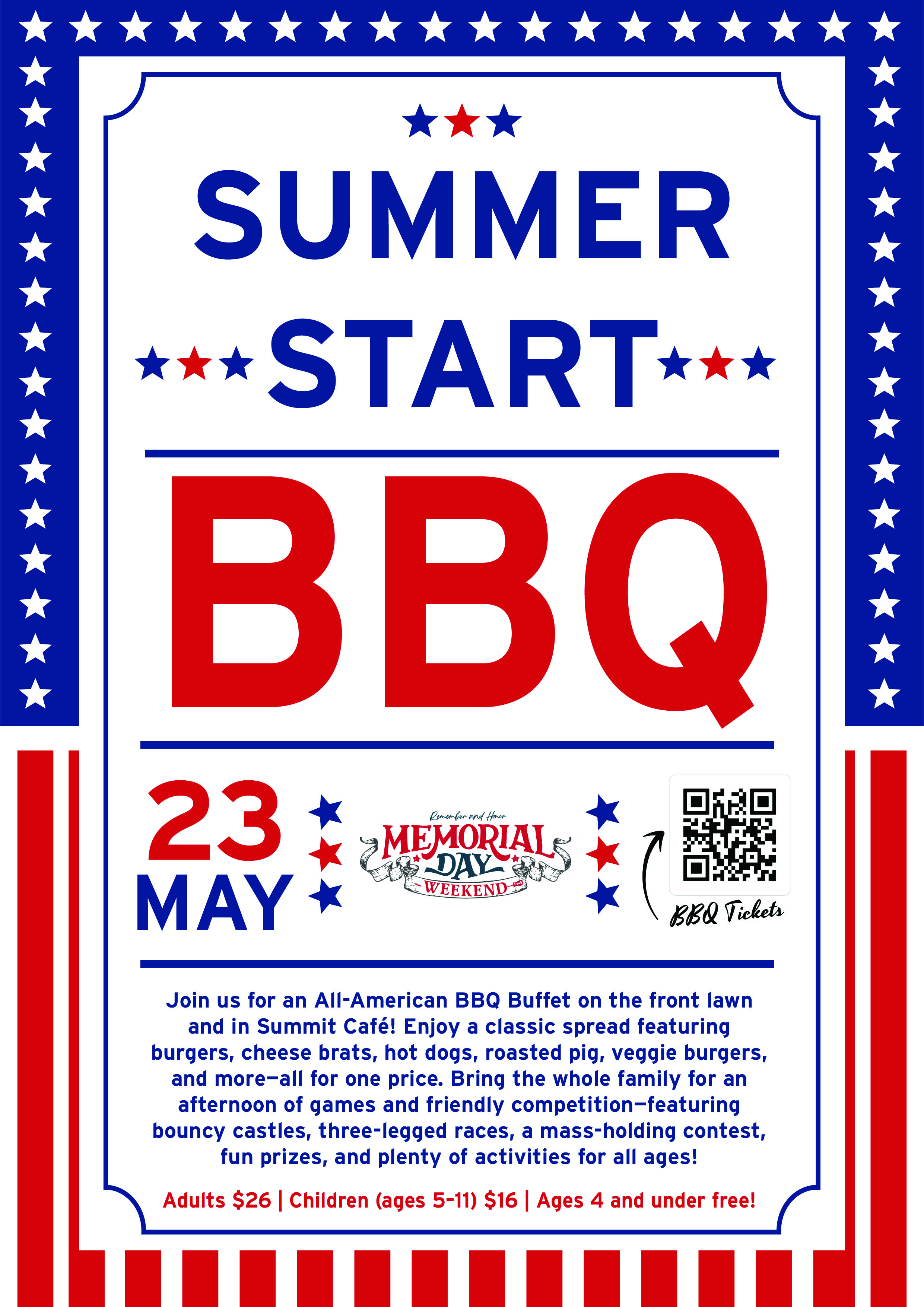 Summer Start Barbecue - May 23 1600-2000