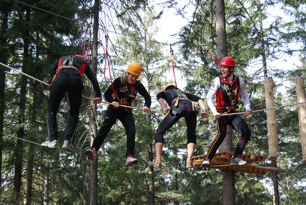 Kletterwald High Ropes Course :: Edelweiss Lodge and Resort