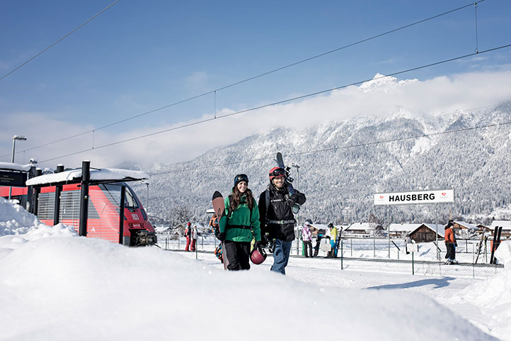 Hausberg in Winter