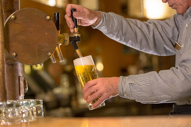 Pouring a Beer