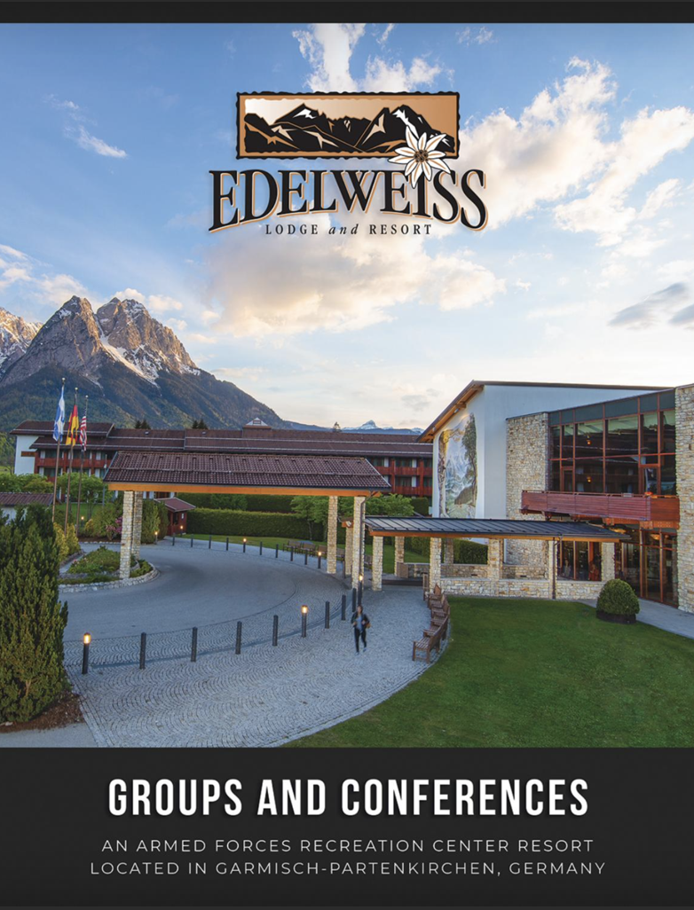 Edelweiss Lodge and Resort Header with Logo