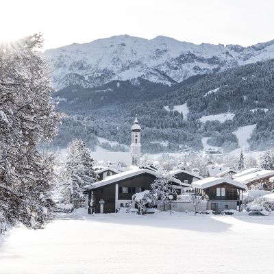Bavarian Alps in Winter